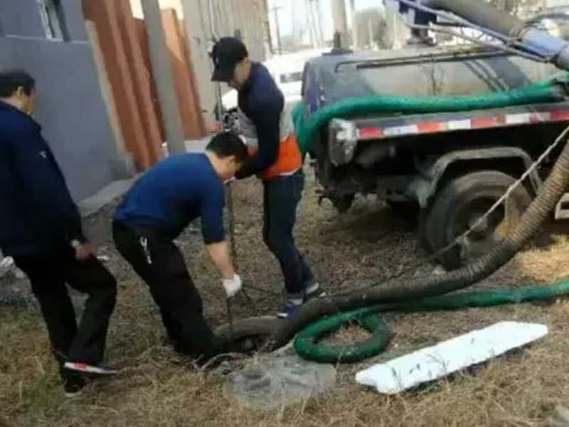 西安高陵高压清洗管道抽粪抽化粪池抽污水池淤泥清掏